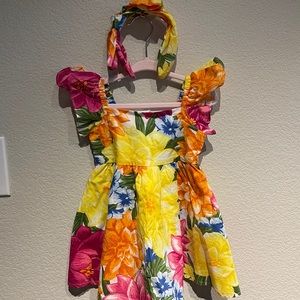 Janie and Jack dress 12-18 months girls set